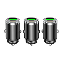 Load image into Gallery viewer, Metal Pull-Ring Invisible Fast Car Charger
