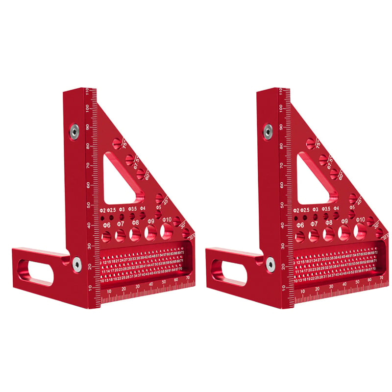 3D Multi-Purpose Carpenter's Triangle Square