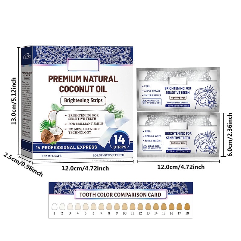 Coconut Mint Whitening Strips
