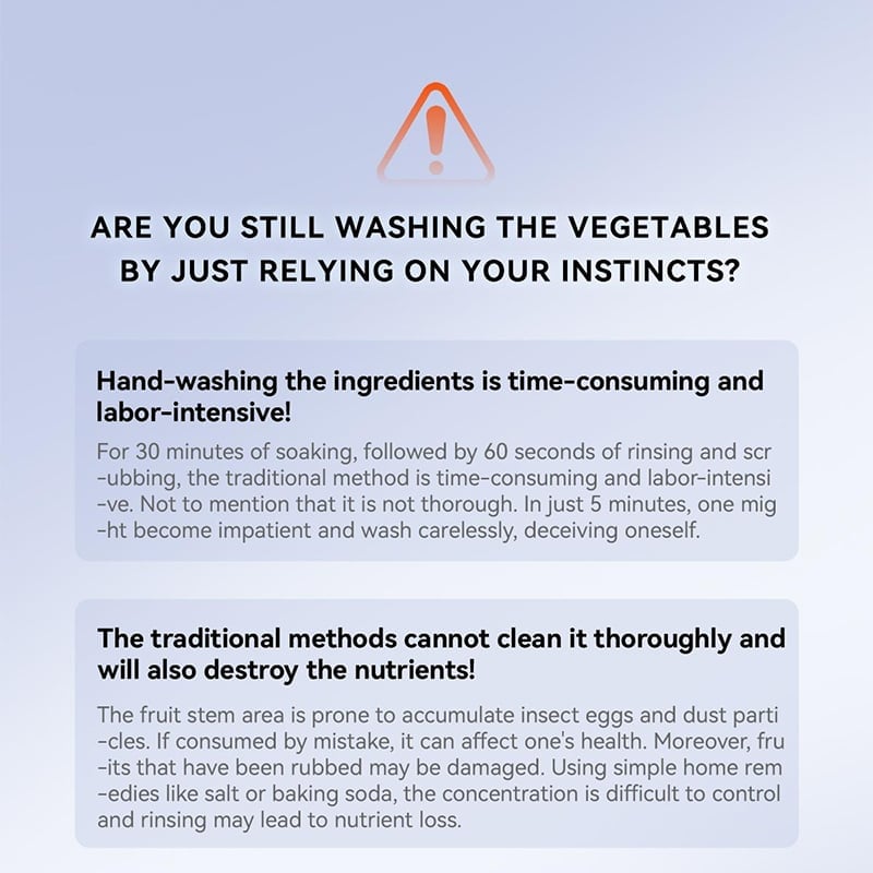 Fruit & Vegetable Washer