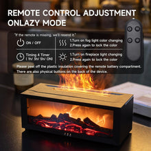 Load image into Gallery viewer, Colorful Fireplace Flame Humidifier Aromatherapy Diffuser