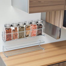 Load image into Gallery viewer, Carbon Steel Wall-Mounted Kitchen Spice Rack