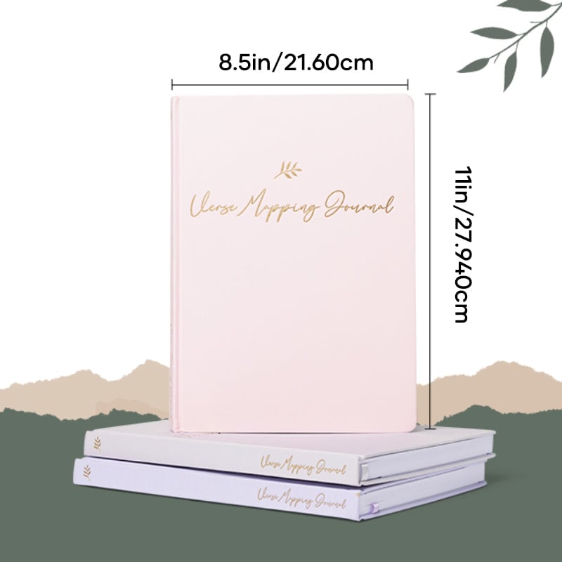 Linen Bible Verse Mapping Journal