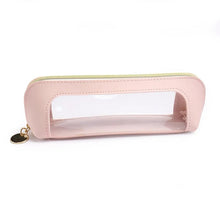 Load image into Gallery viewer, Portable Transparent Window Storage Bag (Yellow + Pink + Off White)