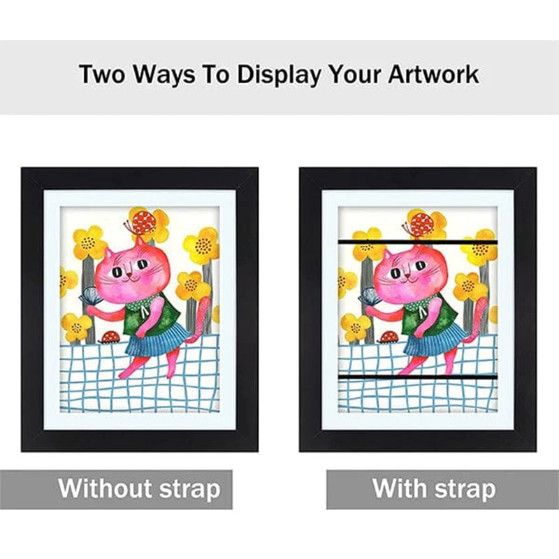 Front-Opening Changeable Picture Wooden Framed