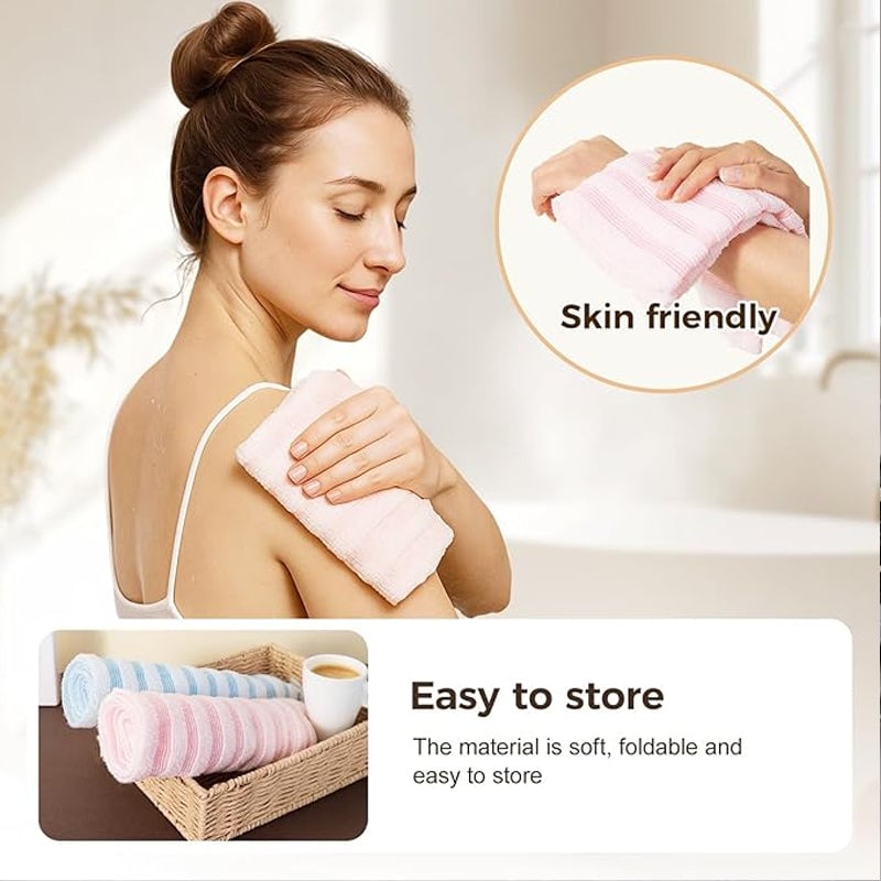 New Exfoliating Shower Towel