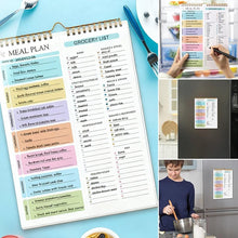 Load image into Gallery viewer, Weekly Meal Planner Notebook