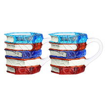 Load image into Gallery viewer, Hand-painted Book Coffee Cup