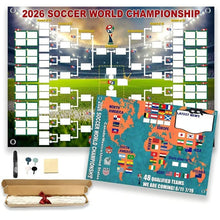 Load image into Gallery viewer, 2026 World Cup Football poster