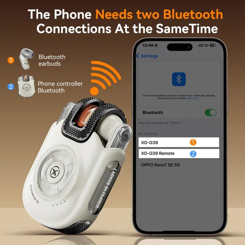Bluetooth Remote Control Earbuds