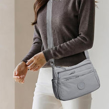 Load image into Gallery viewer, Solid Color Fashionable Multi-pocket Zipper Crossbody Bag