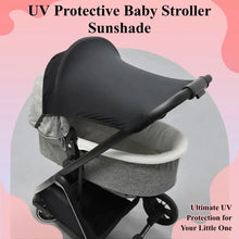 Load image into Gallery viewer, UV Protective Baby Stroller Sunshade with Top Opening