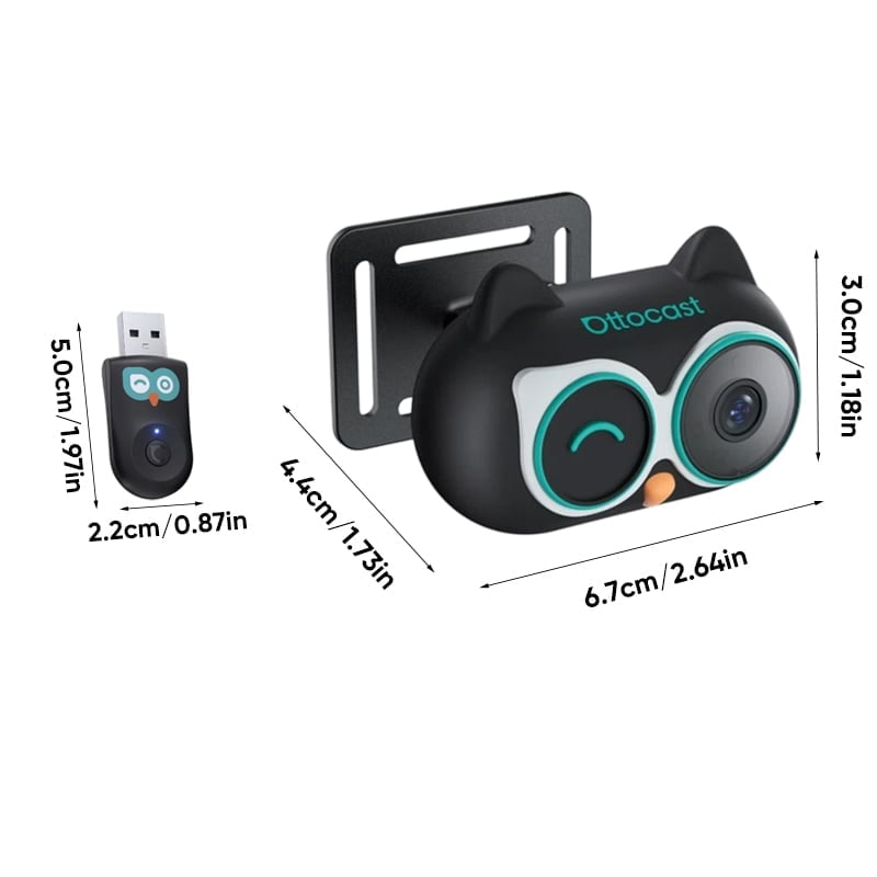 Aless™ CarPlay Hub with Baby Camera