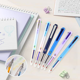 Three-Color Retractable Gel Pen