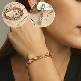 Flower Copper Bracelet