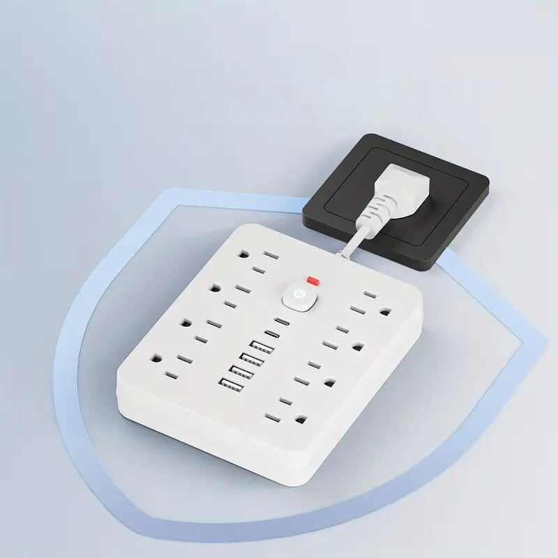US standard 14 in 1 multi-function power strip