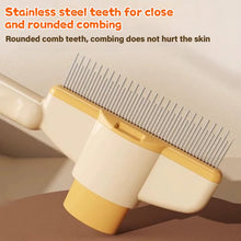 Load image into Gallery viewer, Self-cleaning Pet Flea Comb Grooming Brush