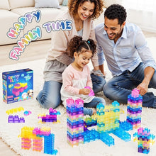 Load image into Gallery viewer, Squishy Multi-color Stacking Jelly Building Blocks Toy Set