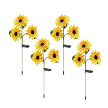 Load image into Gallery viewer, Solar Sunflower Lights