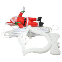 Load image into Gallery viewer, Santa Claus LED Ladder Light