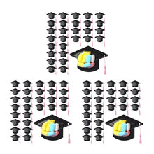 Load image into Gallery viewer, Graduation Cap Candy Card Set