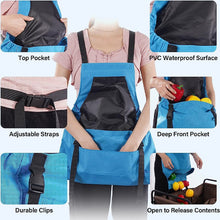 Load image into Gallery viewer, Deep Pocket Gardening Apron With Deep Kangaroo Release Pockets