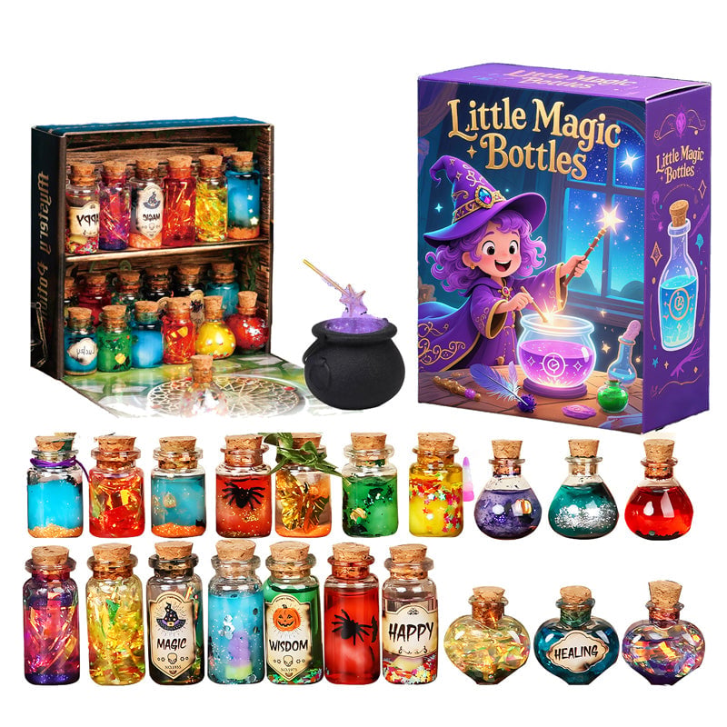 Witch Magician Potion Magic Bottle Set