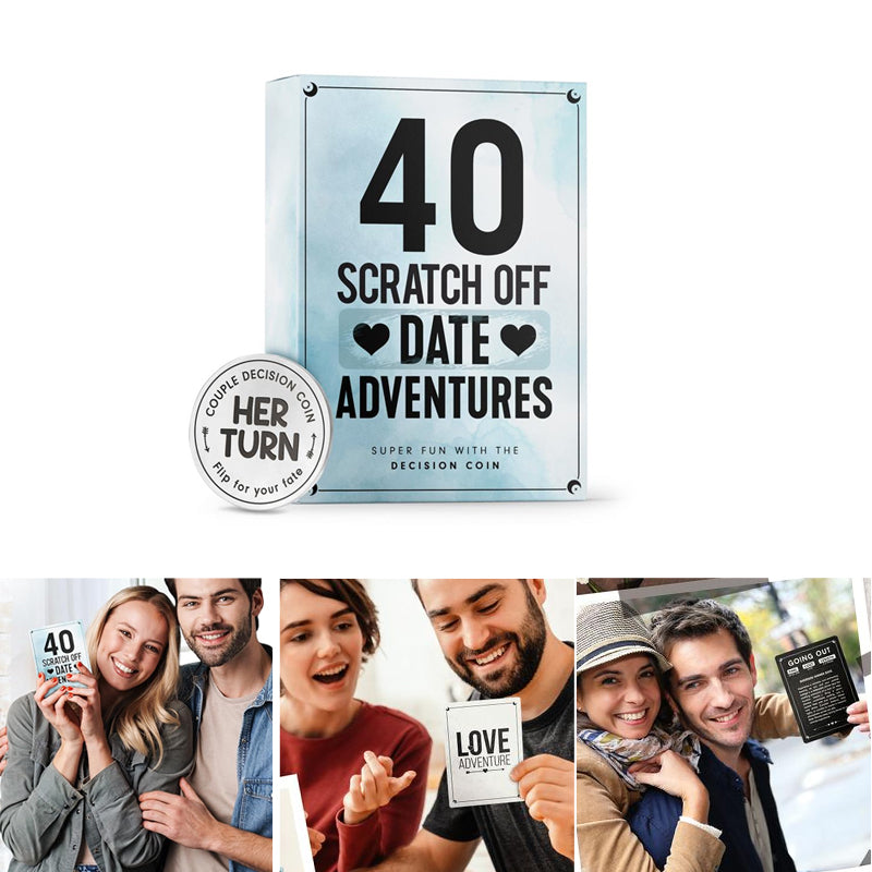 Date Night Ideas Scratch Card Game