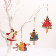 Load image into Gallery viewer, Retro Iron Art Christmas Angel Decoration