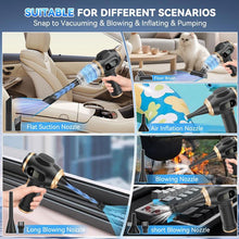 Load image into Gallery viewer, Handheld Cordless Car Vacuum Cleaner