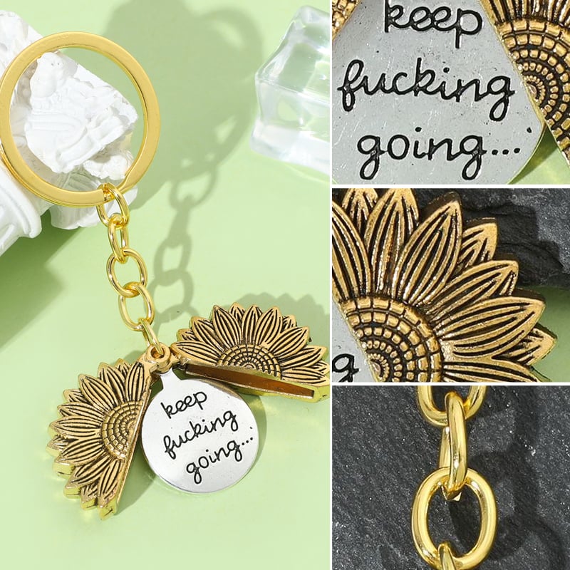 Sunflower Keychain