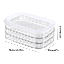Load image into Gallery viewer, 3 Layer Reusable Food Storage Container