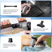 Load image into Gallery viewer, SAKER® Mini Handheld Cordless Vacuum Cleaner