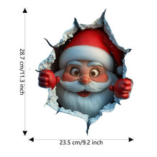 Load image into Gallery viewer, Santa Claus Wall Sticker Set