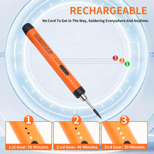 Load image into Gallery viewer, Portable USB Rechargeable Soldering Kit