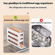 Load image into Gallery viewer, 4-Tier Sliding Egg Storage Box