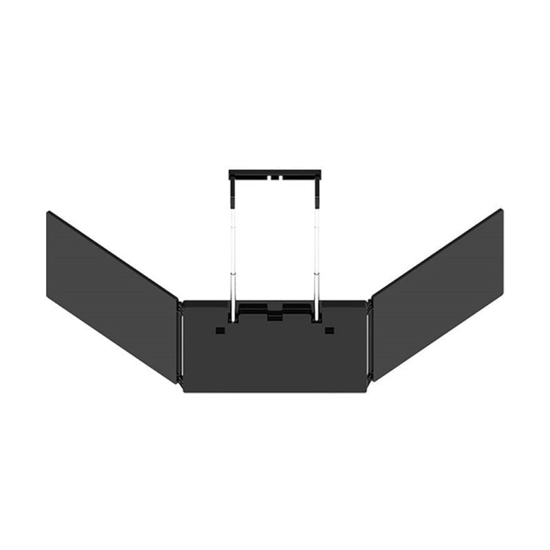Expandable Tri-Fold Hanging Mirror