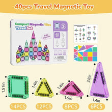 Load image into Gallery viewer, Magnetic Tiles Building Blocks Set