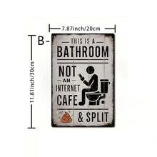 Load image into Gallery viewer, Creative Bathroom Door Sign