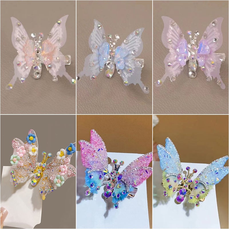 Flying Butterfly Decor Accessories (1 Set/6 PCS)