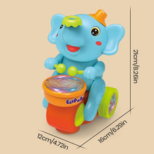 Load image into Gallery viewer, Interactive LED Elephant Toy for Toddlers &amp; Kids with Realistic Sounds