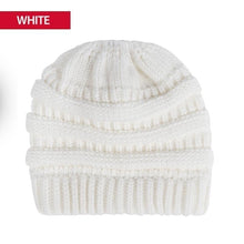 Load image into Gallery viewer, Soft Knit Ponytail Cap