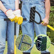 Load image into Gallery viewer, Manual Spring-Loaded Lawn Aerator &amp; Tiller