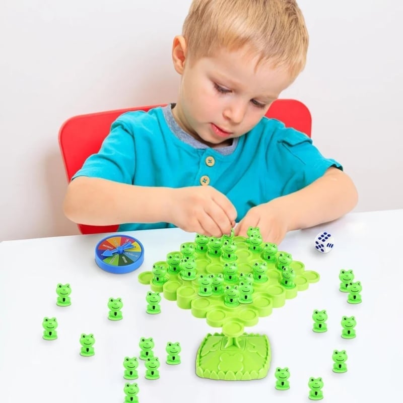 Frog Balance Tree: Educational Tabletop Strategy Game