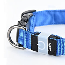 Load image into Gallery viewer, Dual Fiber Nighttime Luminous Dog Collar