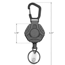 Load image into Gallery viewer, Heavy Duty Retractable Keychain