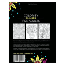 Load image into Gallery viewer, Color By Number Coloring Book for Adults