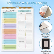 Load image into Gallery viewer, Weekly Meal Planner Notebook