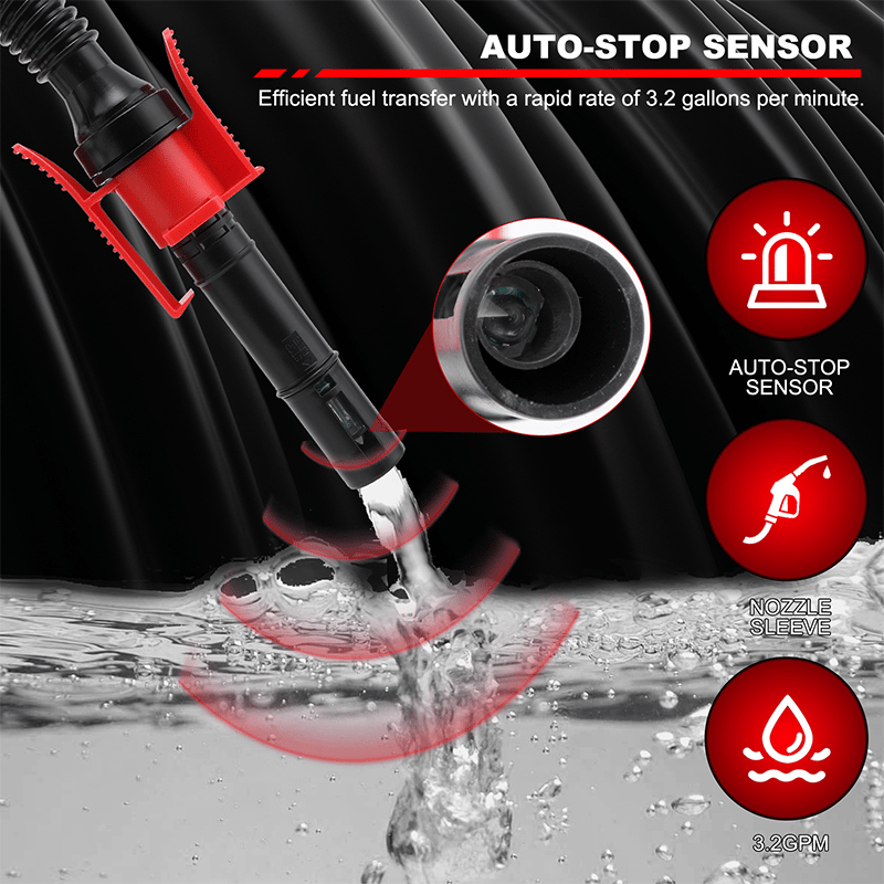 Sakerplus Fuel Transfer Pump Battery Powered