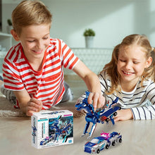 Load image into Gallery viewer, 2-in-1 Magnetic Cars That Transform into Flying Dragon and Unicorn